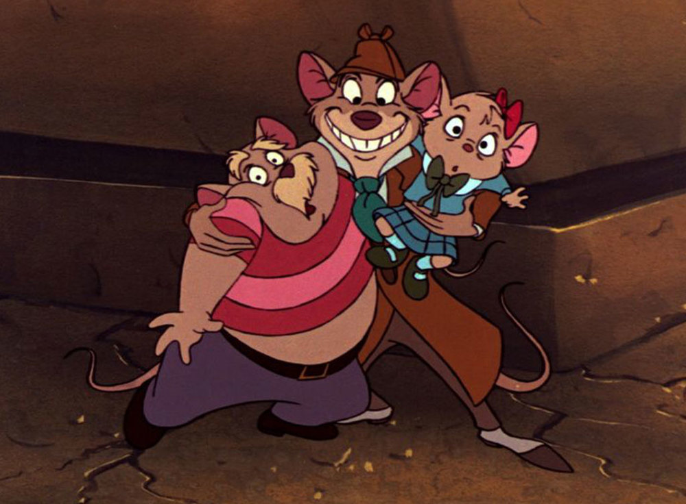 نمایی از انیمیشن «کارآگاه موش بزرگ»(The Great Mouse Detective)